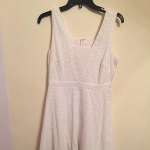 White Graduation Dress